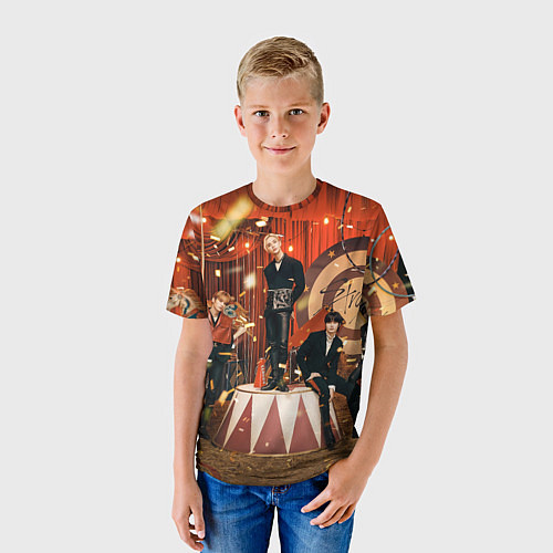 Детская футболка Circus Stray Kids / 3D-принт – фото 3