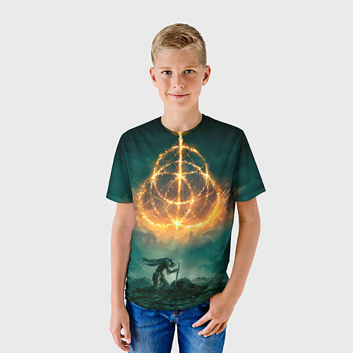 Детская футболка Elden Ring / 3D-принт – фото 3