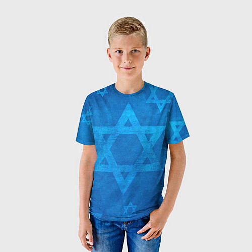 Детская футболка Звезды Давида / 3D-принт – фото 3