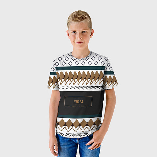 Детская футболка Как белый свитер из 90х FIRM / 3D-принт – фото 3