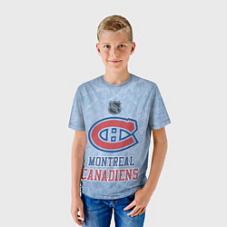 Футболка детская Montreal Canadiens - NHL, цвет: 3D-принт — фото 2