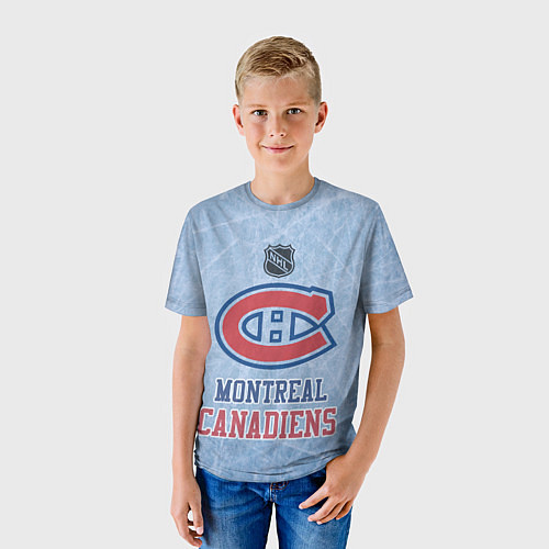 Детская футболка Montreal Canadiens - NHL / 3D-принт – фото 3