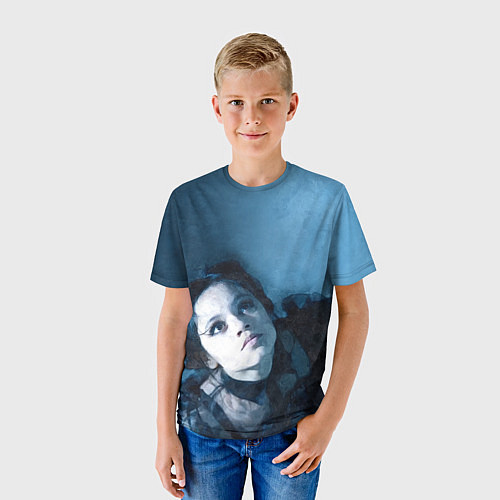 Детская футболка Уэнсдэй Аддамс: Танец / 3D-принт – фото 3