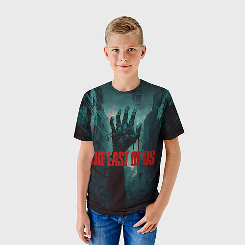 Детская футболка The last of us dead hand / 3D-принт – фото 3