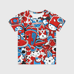 Футболка детская Старая добрая Англия, цвет: 3D-принт