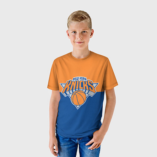 Детская футболка Нью-Йорк Никс НБА / 3D-принт – фото 3