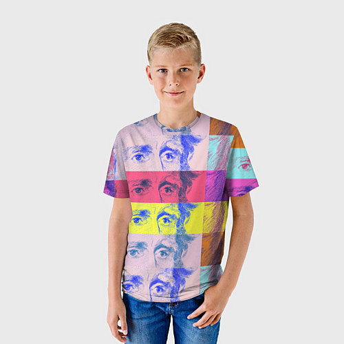 Детская футболка Глаза Джексона / 3D-принт – фото 3