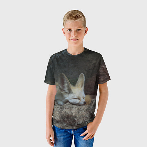 Детская футболка Фенек / 3D-принт – фото 3