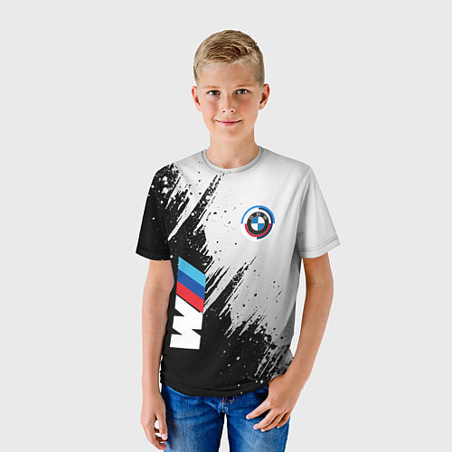 Детская футболка BMW - м комплектация / 3D-принт – фото 3