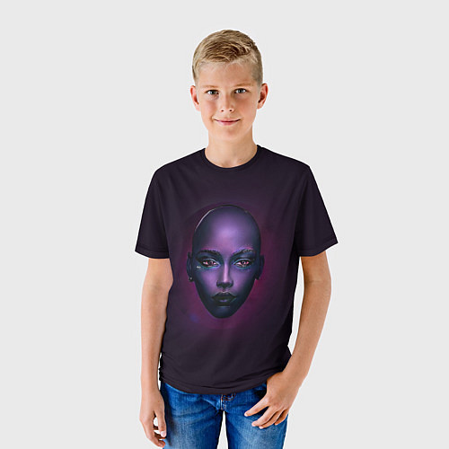 Детская футболка Чарующий взгляд / 3D-принт – фото 3