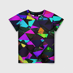 Футболка детская Shapes triangle geometry, цвет: 3D-принт