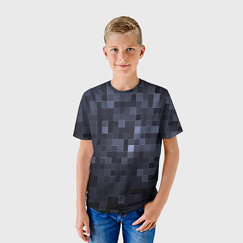 Детская футболка Minecraft block time / 3D-принт – фото 3