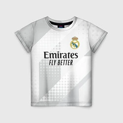 Футболка детская ФК Реал Мадрид, цвет: 3D-принт