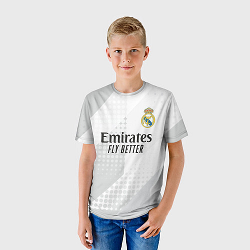 Детская футболка ФК Реал Мадрид / 3D-принт – фото 3