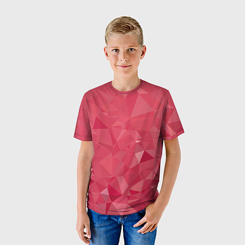 Детская футболка Блеск геометрии / 3D-принт – фото 3