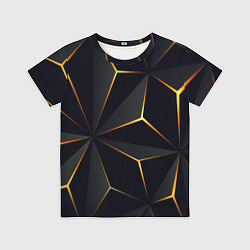 Футболка детская Hexagon Line Smart, цвет: 3D-принт
