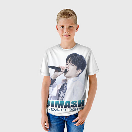 Детская футболка Dimash & Dears / 3D-принт – фото 3