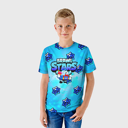 Детская футболка Brawl Stars Лу / 3D-принт – фото 3