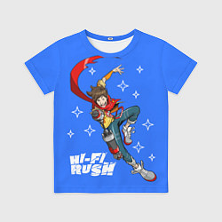 Футболка детская Меломан Чай - Hi fi rush, цвет: 3D-принт