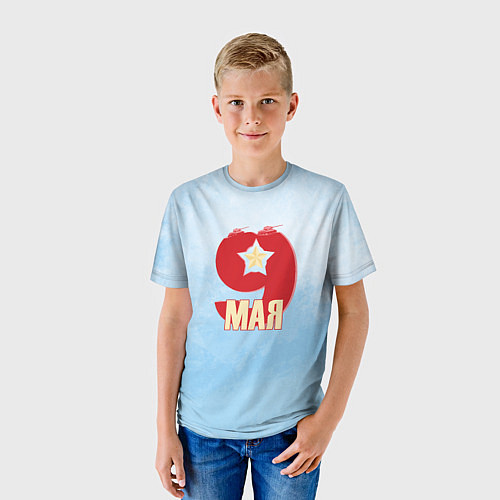 Детская футболка 9 Мая праздник победы / 3D-принт – фото 3