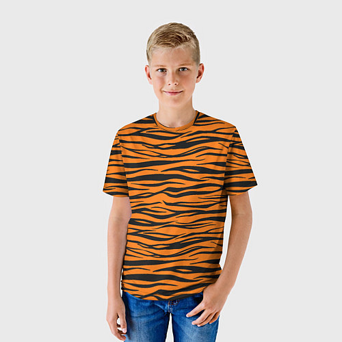 Детская футболка Тигра / 3D-принт – фото 3
