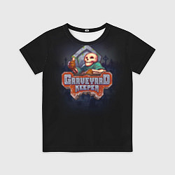 Футболка детская Graveyard Keeper ролевая игра в жанре симулятора, цвет: 3D-принт