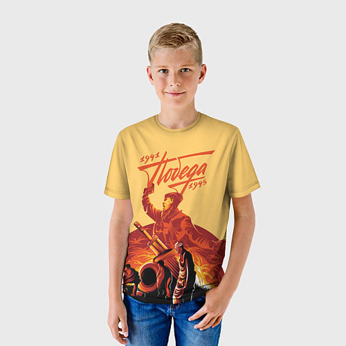 Детская футболка Победа 1941-1945 / 3D-принт – фото 3