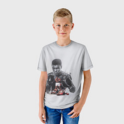 Футболка детская The greatest - Muhammad Ali, цвет: 3D-принт — фото 2