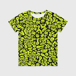 Футболка детская Toxic smile, цвет: 3D-принт