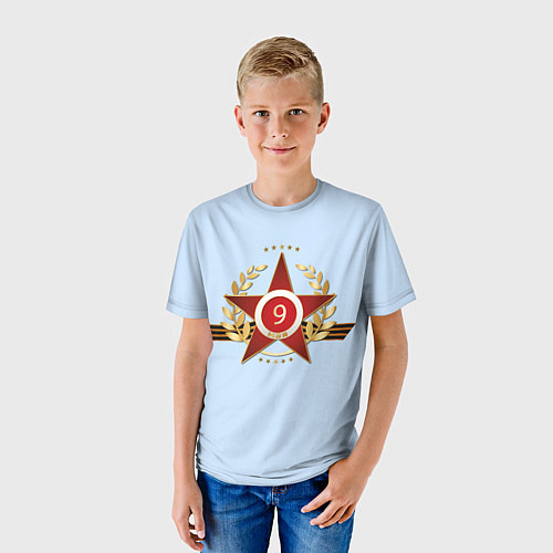 Детская футболка Большая звезда - 9 мая / 3D-принт – фото 3