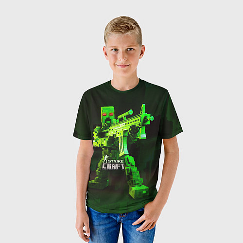Детская футболка Strike Craft / 3D-принт – фото 3