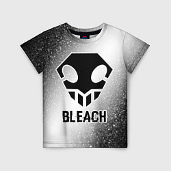 Футболка детская Bleach glitch на светлом фоне, цвет: 3D-принт