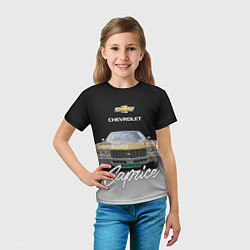 Футболка детская Американская машина Chevrolet Caprice 70-х годов, цвет: 3D-принт — фото 2