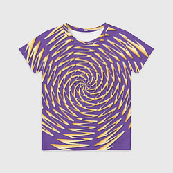 Футболка детская Зигзаг, цвет: 3D-принт