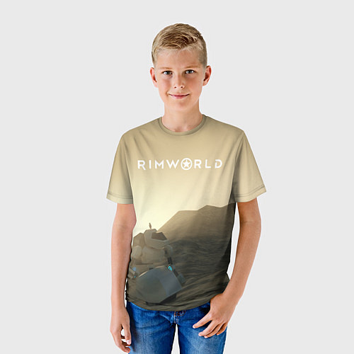 Детская футболка RimWorld game / 3D-принт – фото 3