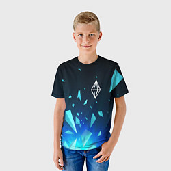 Футболка детская The Sims взрыв частиц, цвет: 3D-принт — фото 2