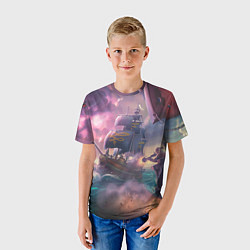 Футболка детская Магия Sea of Thieves, цвет: 3D-принт — фото 2