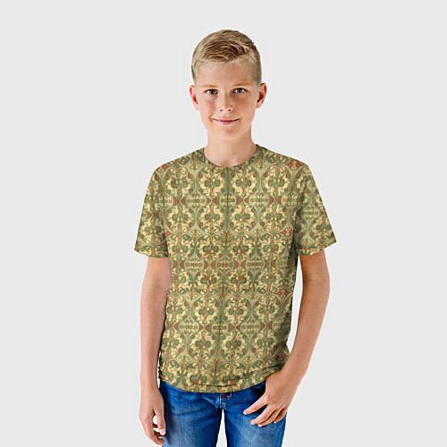 Детская футболка Средневековый узор / 3D-принт – фото 3