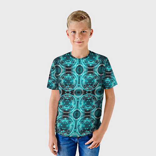 Детская футболка Светящееся НЛО / 3D-принт – фото 3