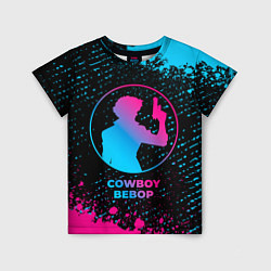 Футболка детская Cowboy Bebop - neon gradient, цвет: 3D-принт