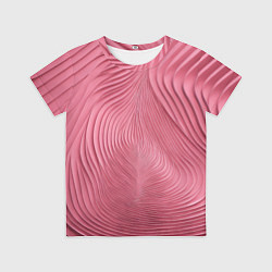 Футболка детская Фантазия в малиновом, цвет: 3D-принт