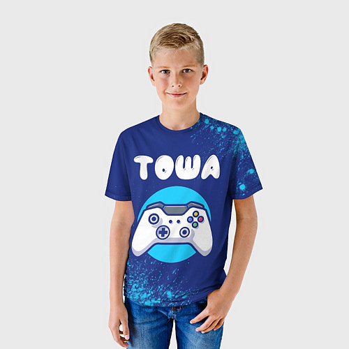 Детская футболка Тоша геймер / 3D-принт – фото 3