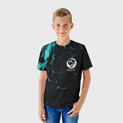 Детская футболка Beastcoast абстракт / 3D-принт – фото 3