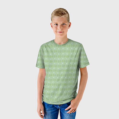 Детская футболка Мятный вихрь / 3D-принт – фото 3