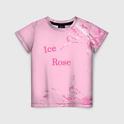 Футболка детская Ice Rose, цвет: 3D-принт