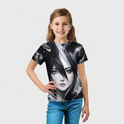 Футболка детская Аниме девушка-лиса, цвет: 3D-принт — фото 2