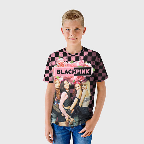 Детская футболка Blackpink - girls / 3D-принт – фото 3