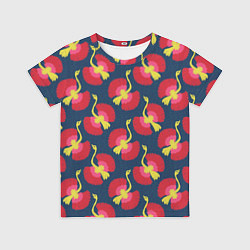 Футболка детская Тропические птицы, цвет: 3D-принт