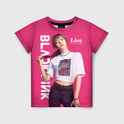 Футболка детская Blackpink Beautiful Lisa, цвет: 3D-принт