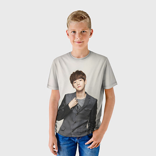 Детская футболка Xi Lu Han / 3D-принт – фото 3